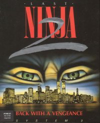 Last Ninja 2: Back With a Vengeance Atari ST US box art